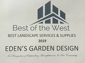 BEST OF THE WEST AWARD