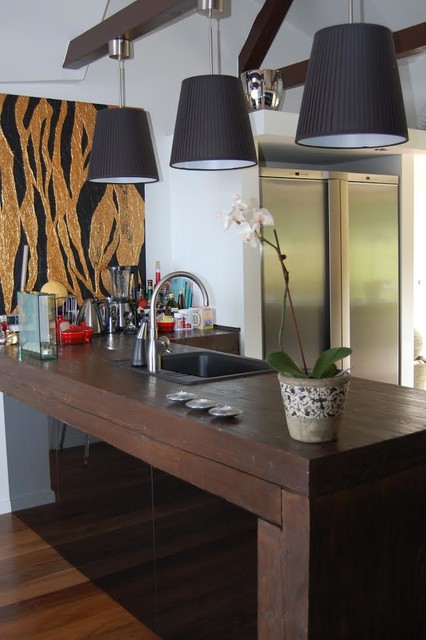 Farveinspiration rustico-cocina