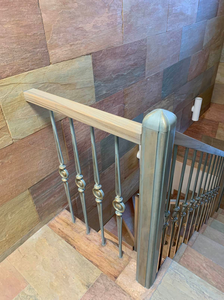 Ограждение лестничное, художественное литье