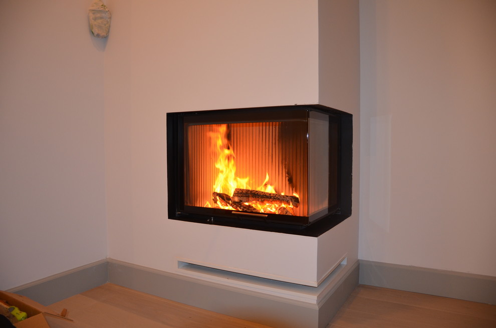 Минималистичный камин.