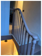 Edwardian staircase refurbishment: AFTER