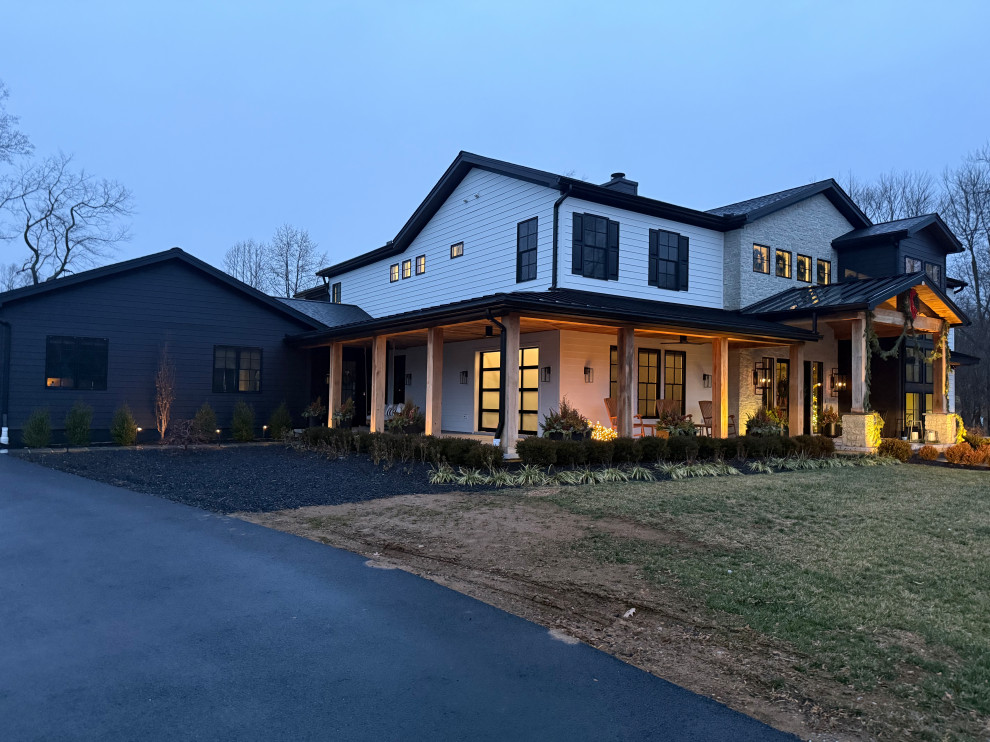 New Custom Home: Malvern, PA by Tatcor Architect, Engineer, Interior ...