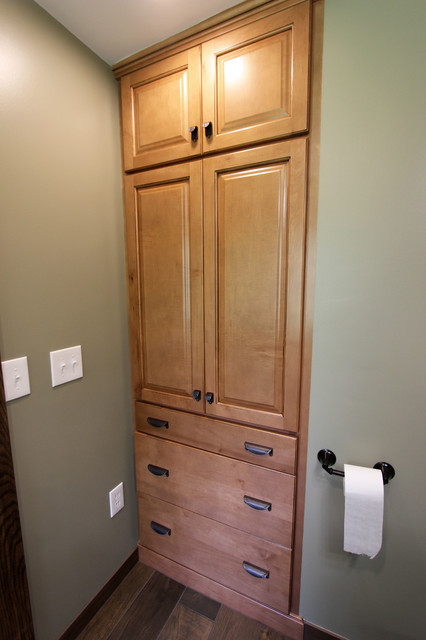 Small Bathroom Remodel With Cultured Marble Shower Granite