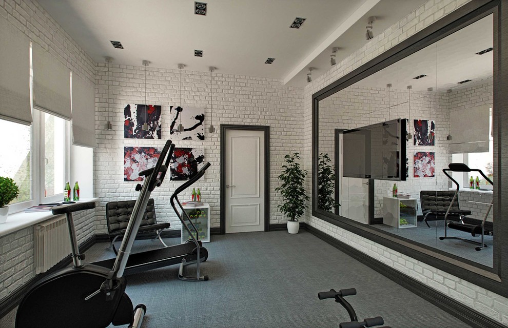 Семейный дом в стиле минимализм