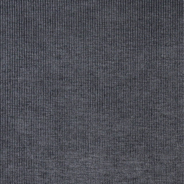 Dark Blue Thin Striped Woven Velvet Upholstery Fabric By The Yard