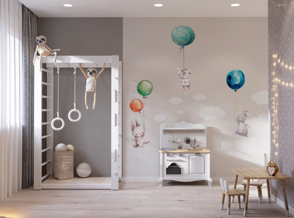 Проект квартиры для молодой мамы с малышом