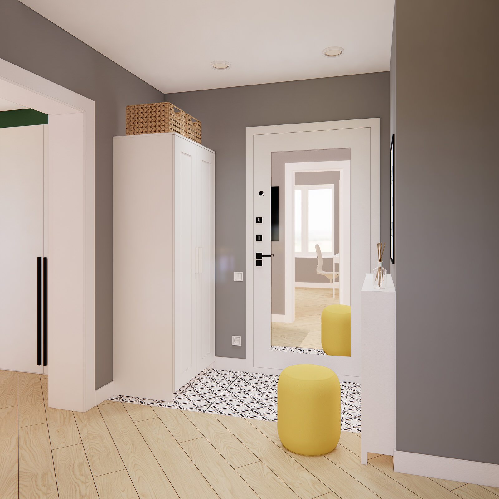 Двухкомнатная квартира 50 м2