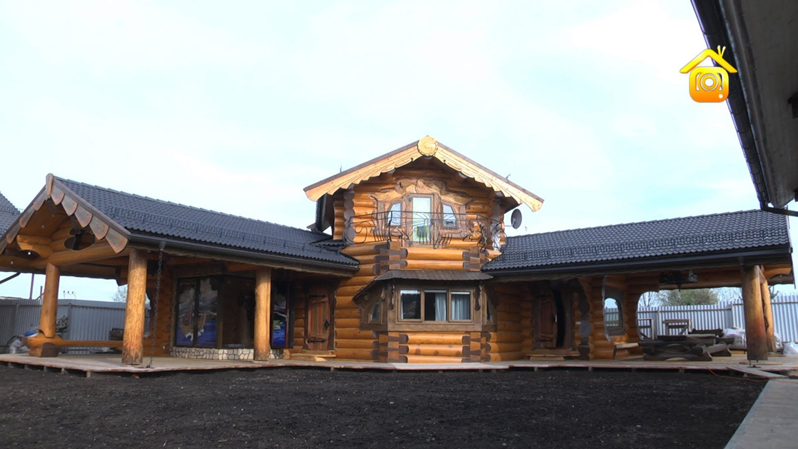 Русская парная в старорусском сказочном стиле