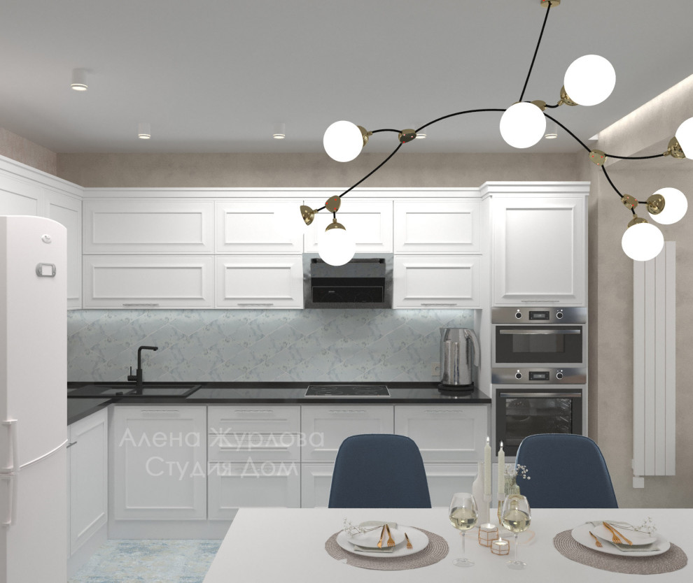 Гостиная с акцентом