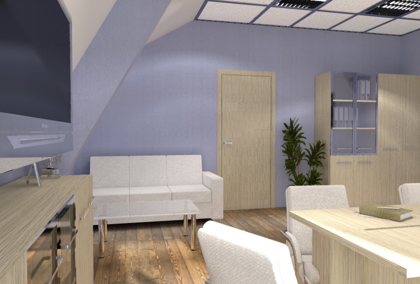 Офис в автосалоне