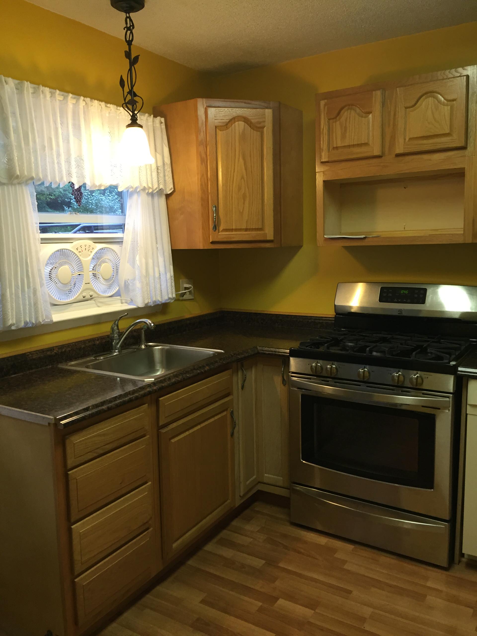 Bright new kitchen