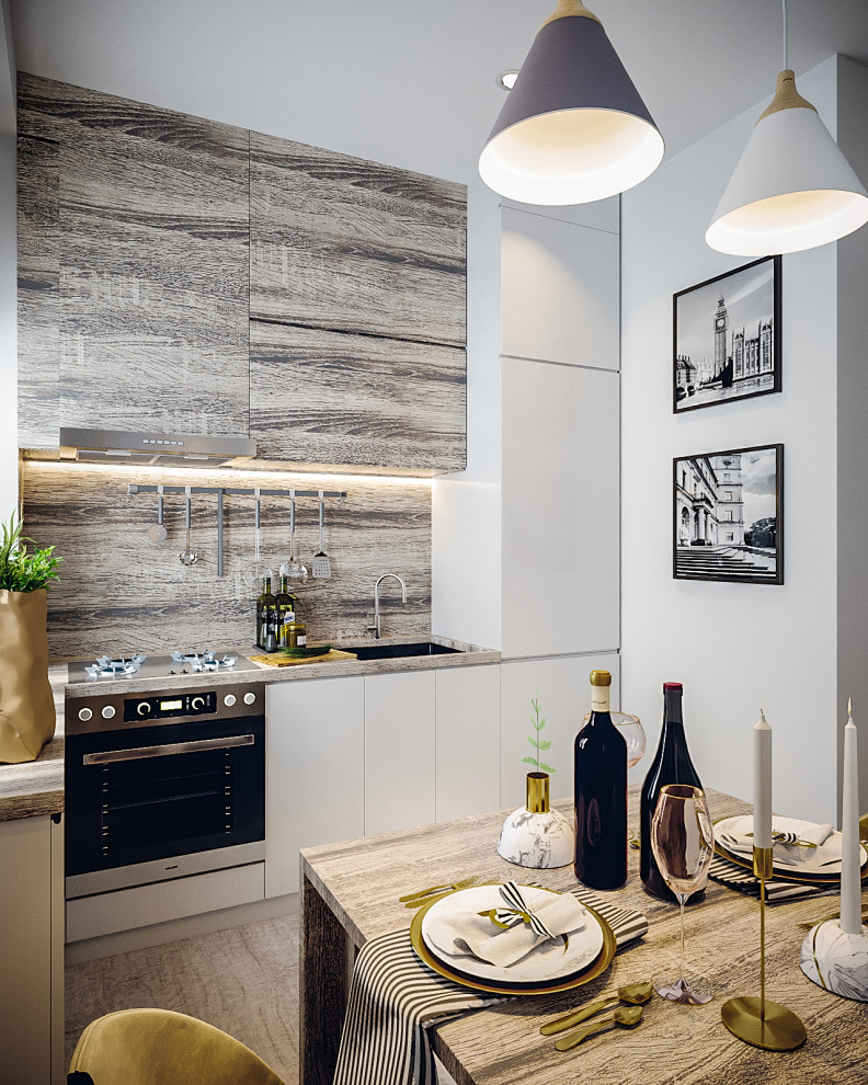 малогаборитная квартира в стиле Loft