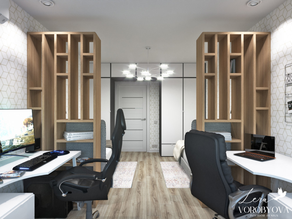 Двухкомнатная квартира в серых тонах