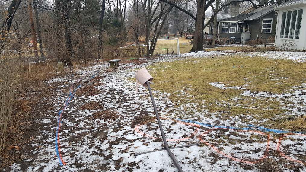 BEFORE Fairway backyard