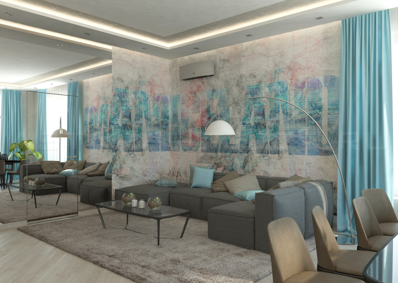 Краски лета(гостиная)