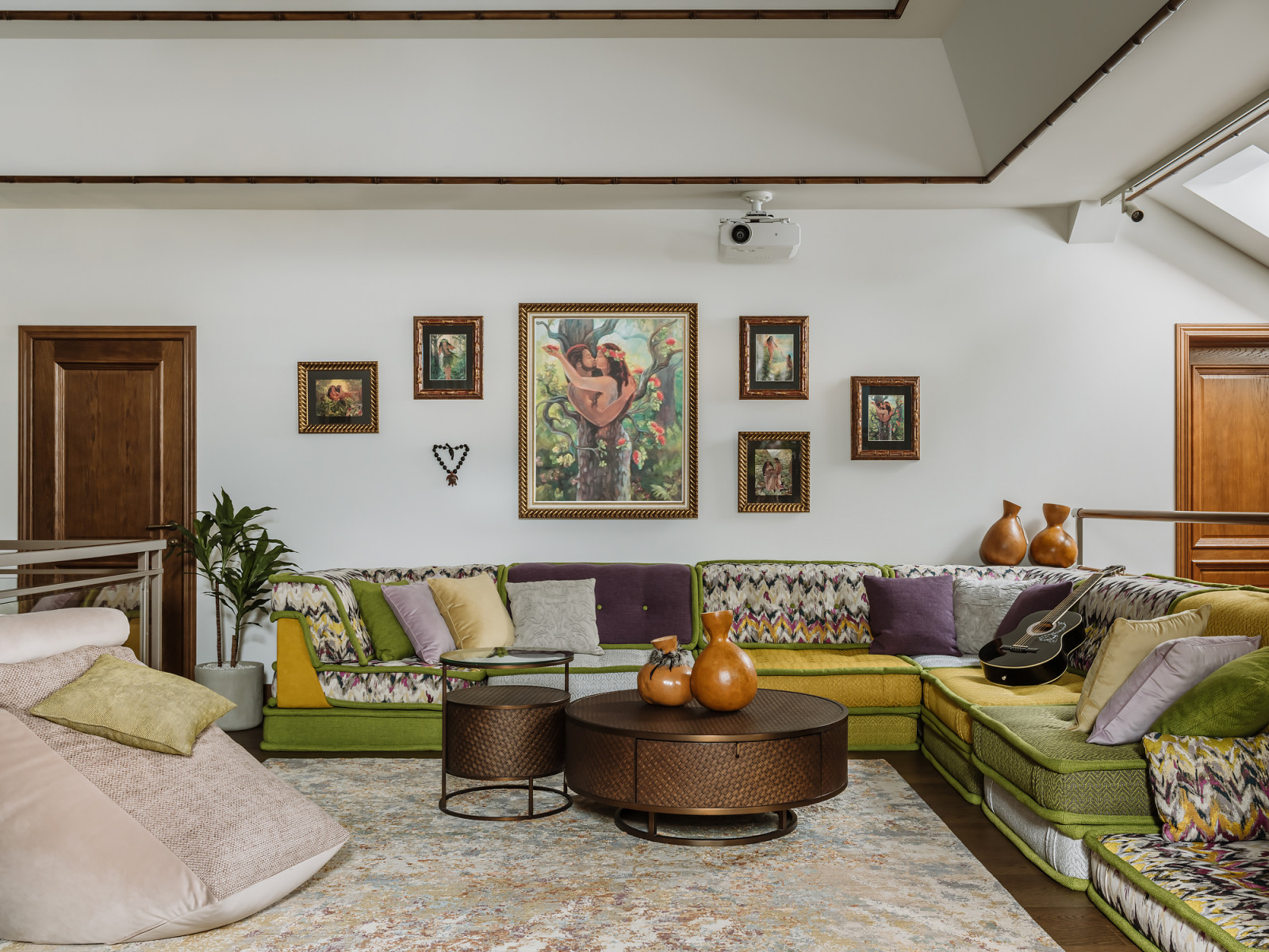 Мансарда в гавайском стиле