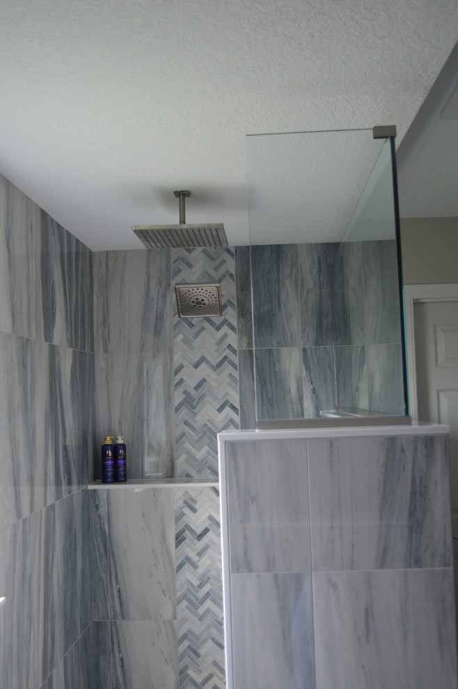 Gleason Farms Owner's Bath with Walk-in Shower