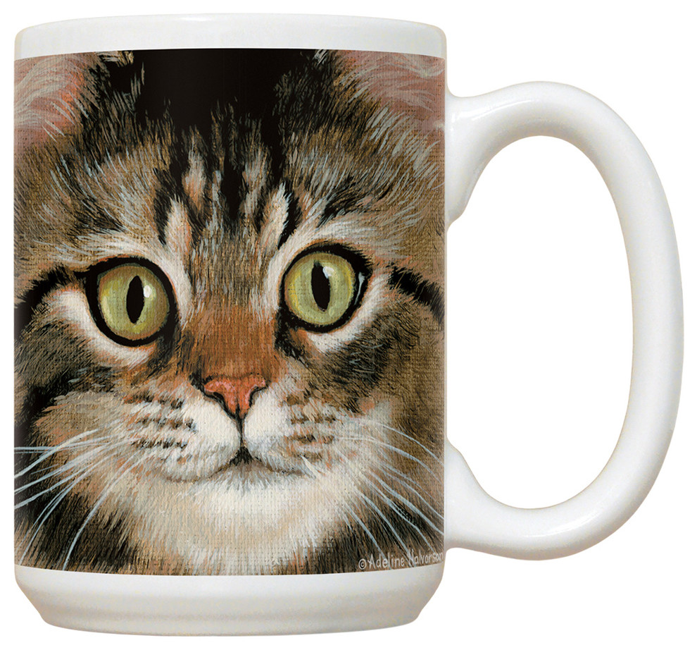 Brown Tabby Cat Mug