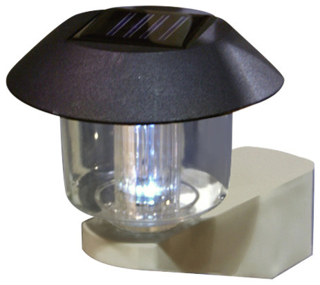 pool solar ground above fence light kit