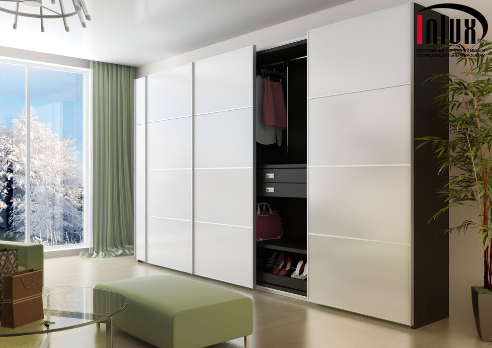 Шкафы-купе "СОФТ" (навесная система раздвижения дверей)