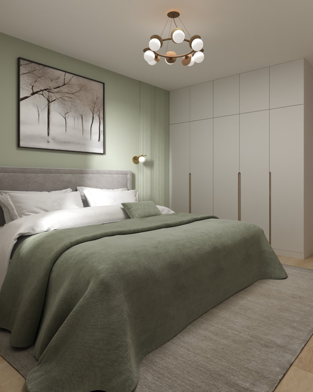 Проект Балаклавский, Мастер спальня