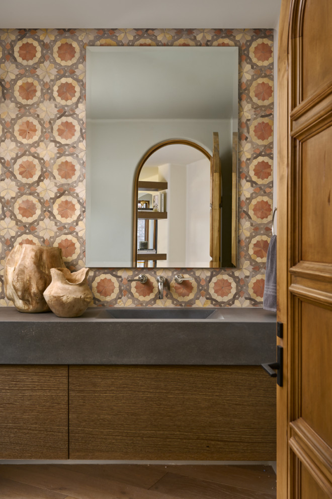 Paradise Manor Residence - Mediterranean - Powder Room - Phoenix - by ...