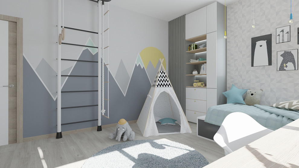 детская в Скандинавсом стиле