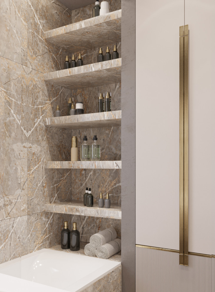 Ванная комната, частный дом