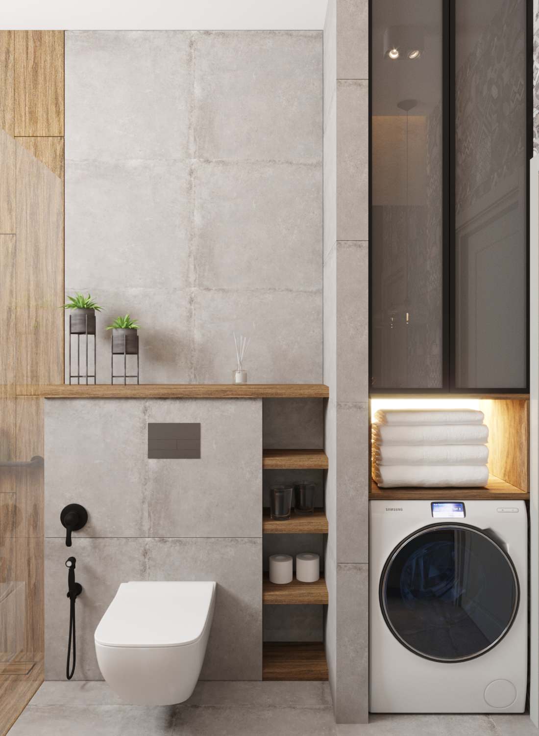 Ванная комната в частном жилом доме в Калининградской обл.