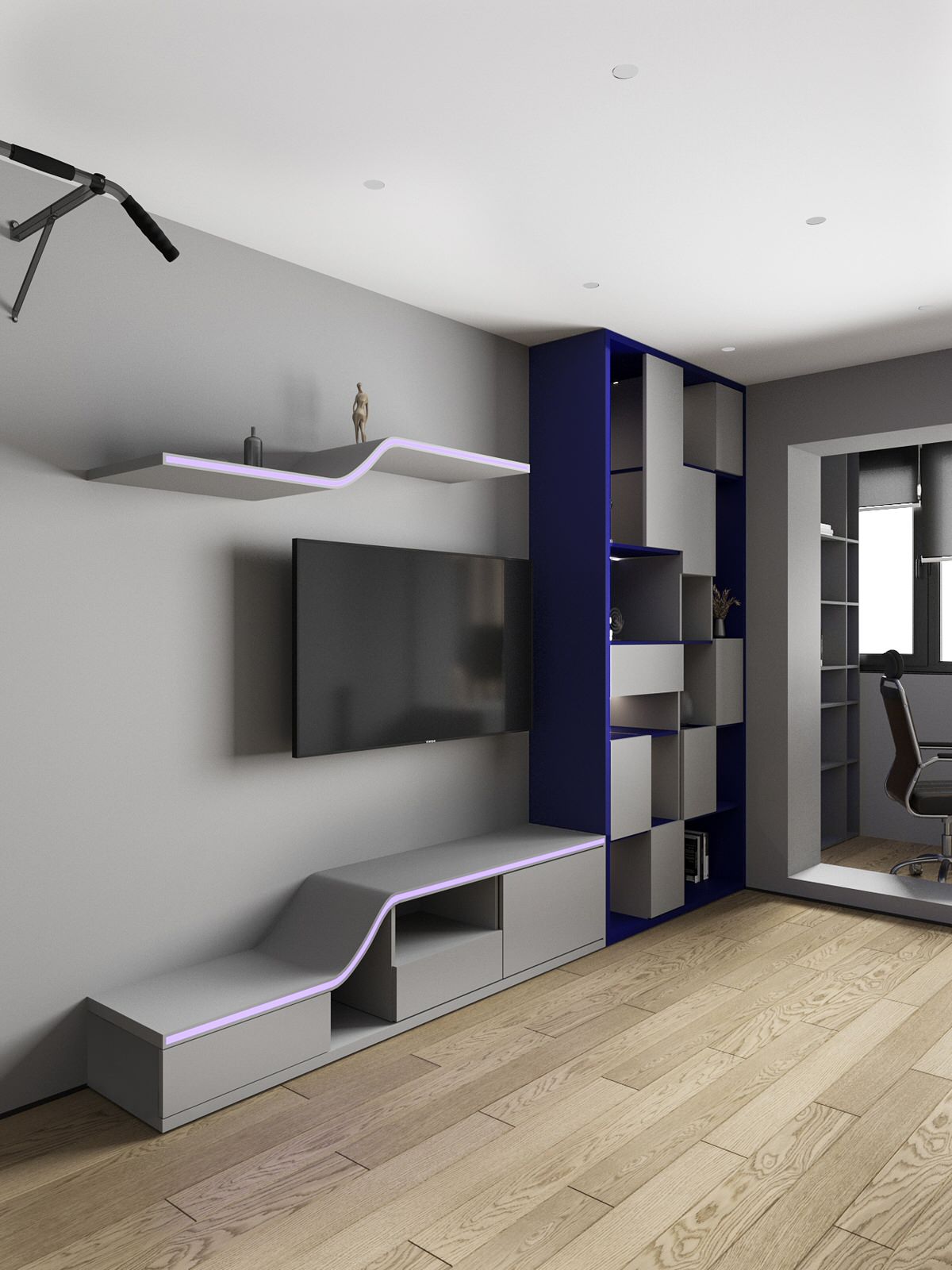 Дизайн - Кв. для молодой семьи блогеров-предпринимателей с двумя мальчиками