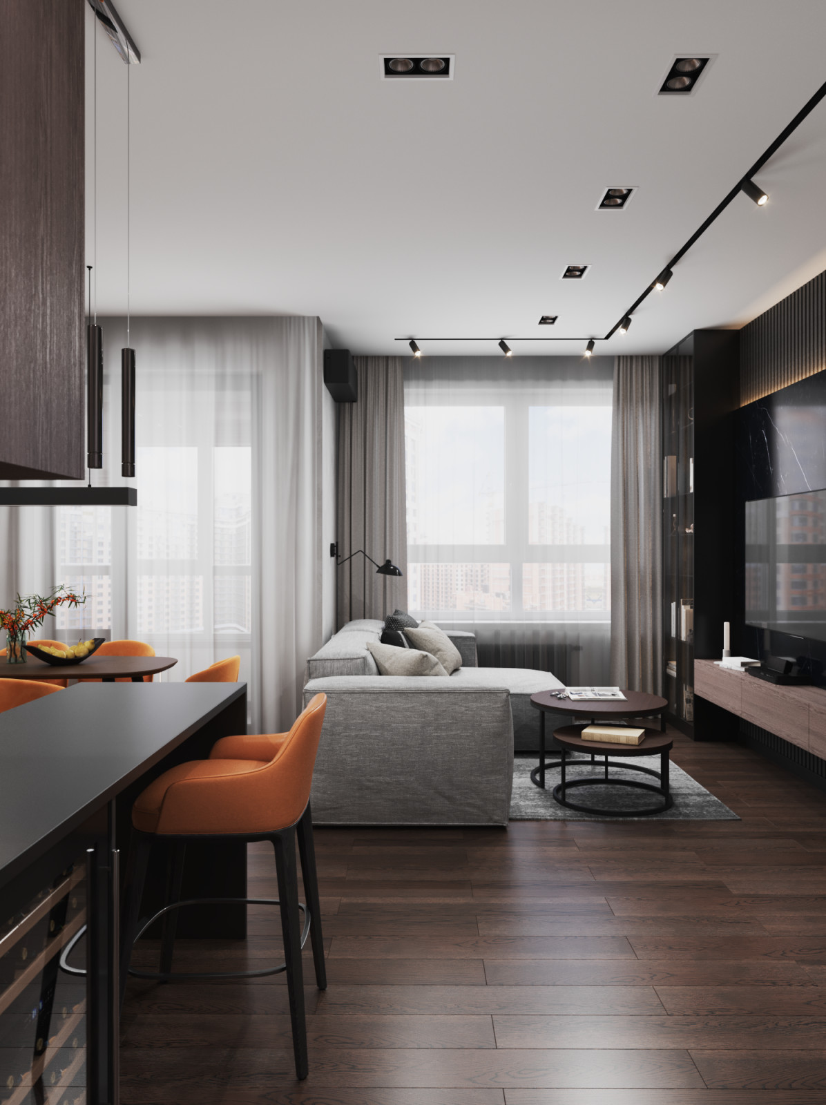 Кухня-гостиная