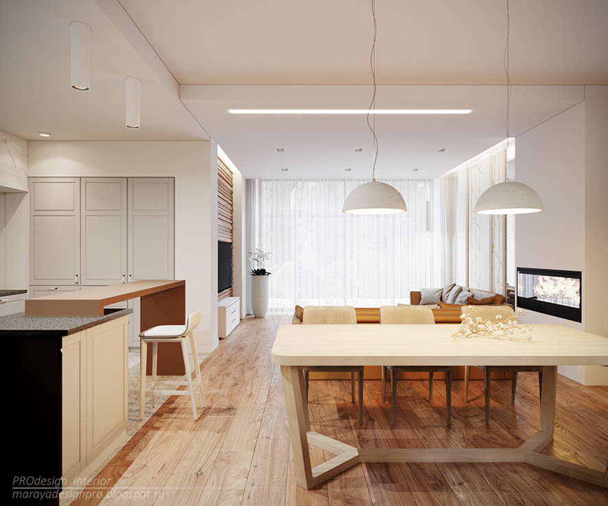 Интерьер коттеджа. Ярославль