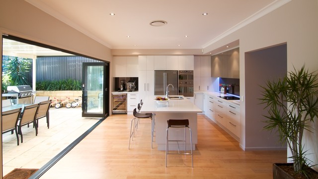 Entertainer Kitchen (Goliath Ave) modern-kitchen