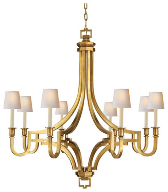 E F Chapman Mykonos 8 Light Chandelier Transitional Chandeliers By Benjamin Rugs And Furniture