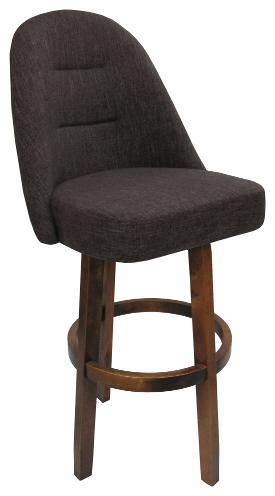 Swivel Counter 26" 30" Extra Tall 34" Wood Bar Stool M235 Vivian Base