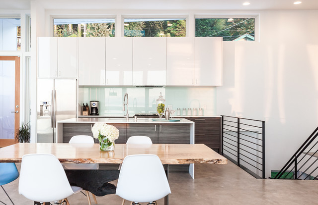 Alki Trails House modern-kitchen
