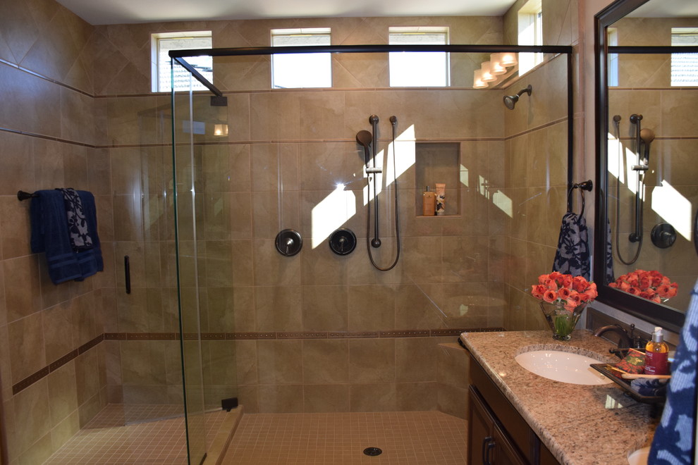 Bathroom - transitional bathroom idea in Phoenix