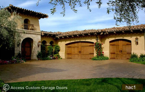 Hacienda Collection Mediterranean Garage San Diego