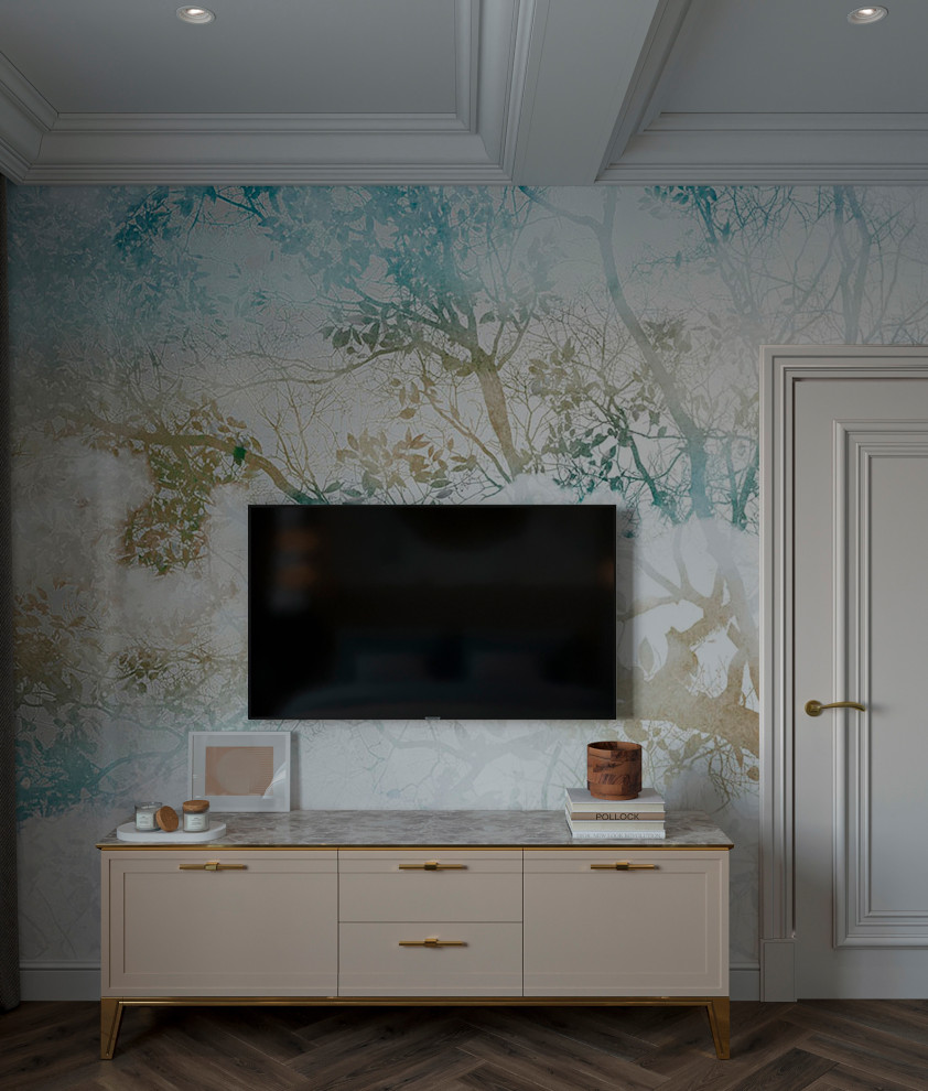 Загородный двухэтажный дом