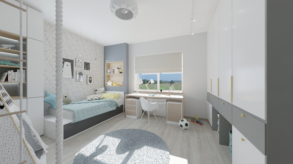 детская в Скандинавсом стиле