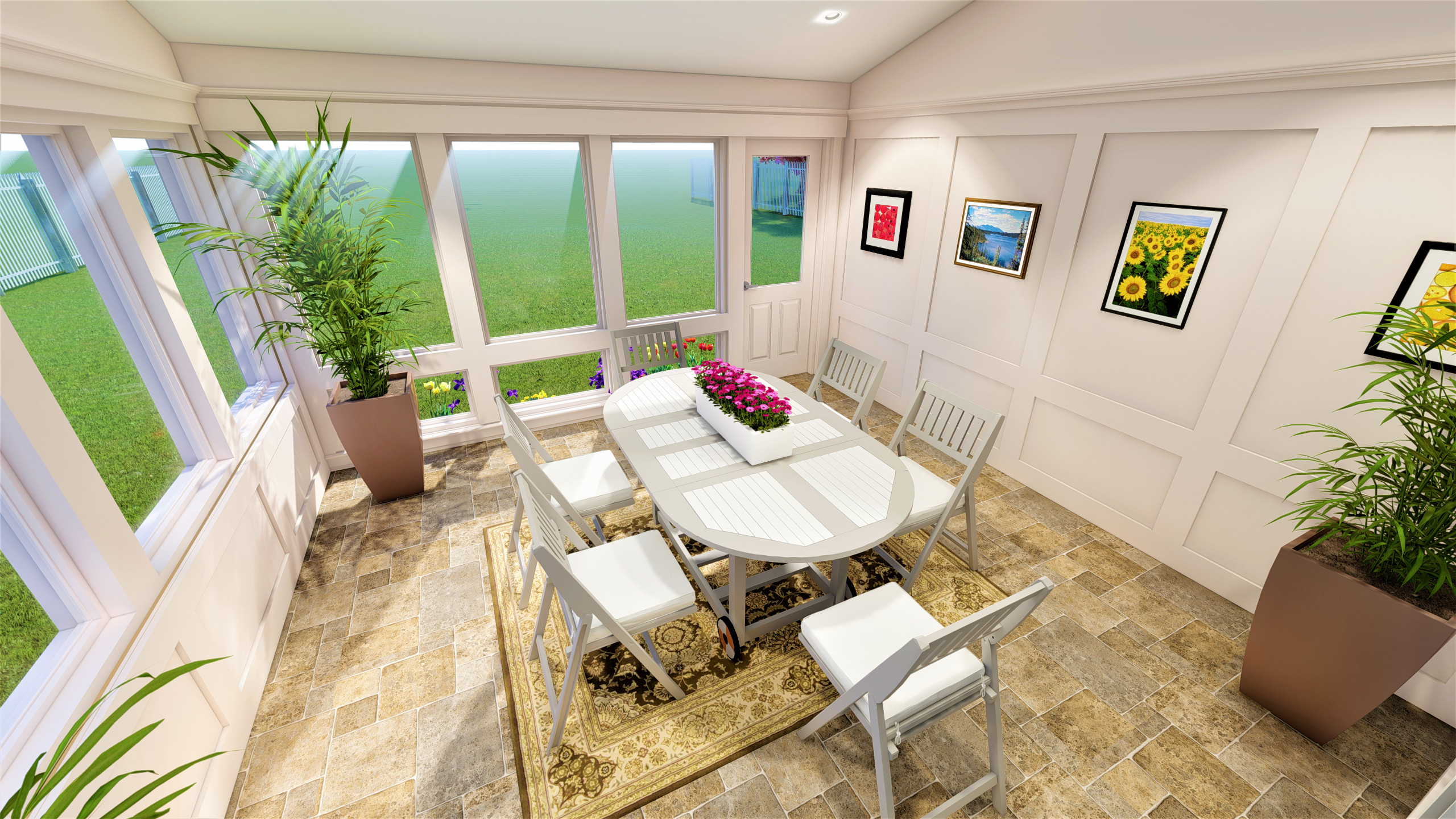 (3D Design) Sunroom Addition