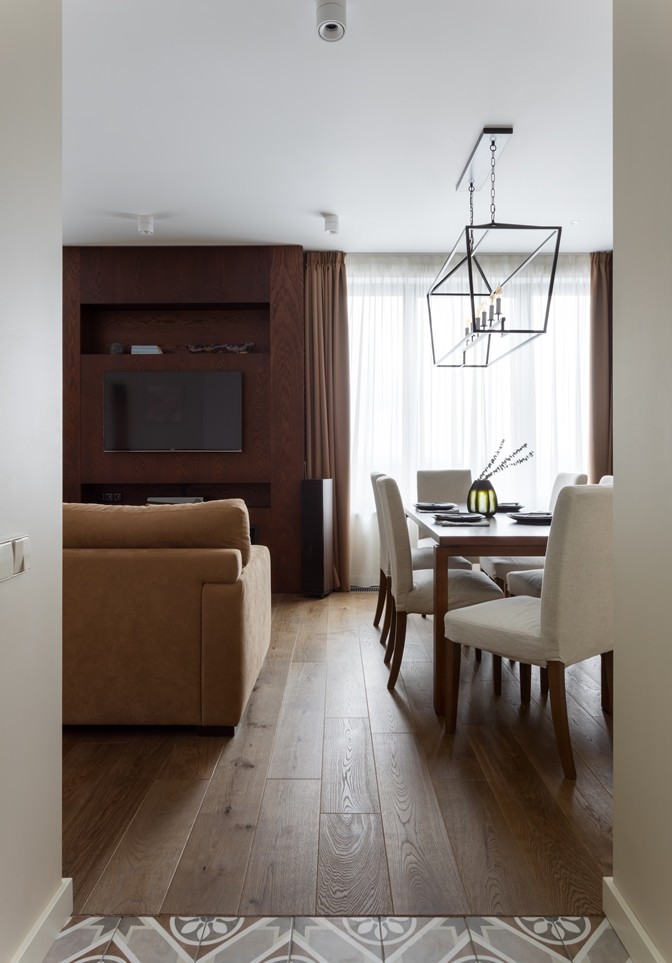 Квартира 81 кв.м. в современном стиле в ЖК Перовский