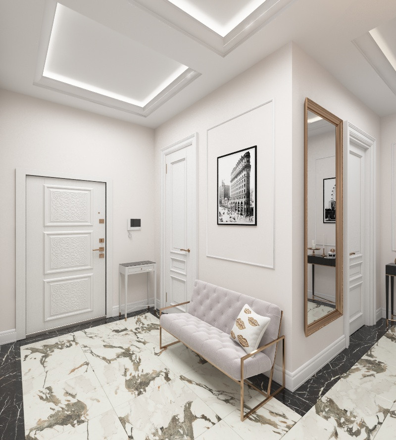 Квартира в современной классике в ЖК Дом Композиторов