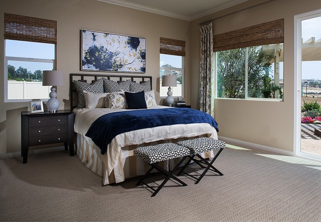 Riverside, CA classique-chic-chambre