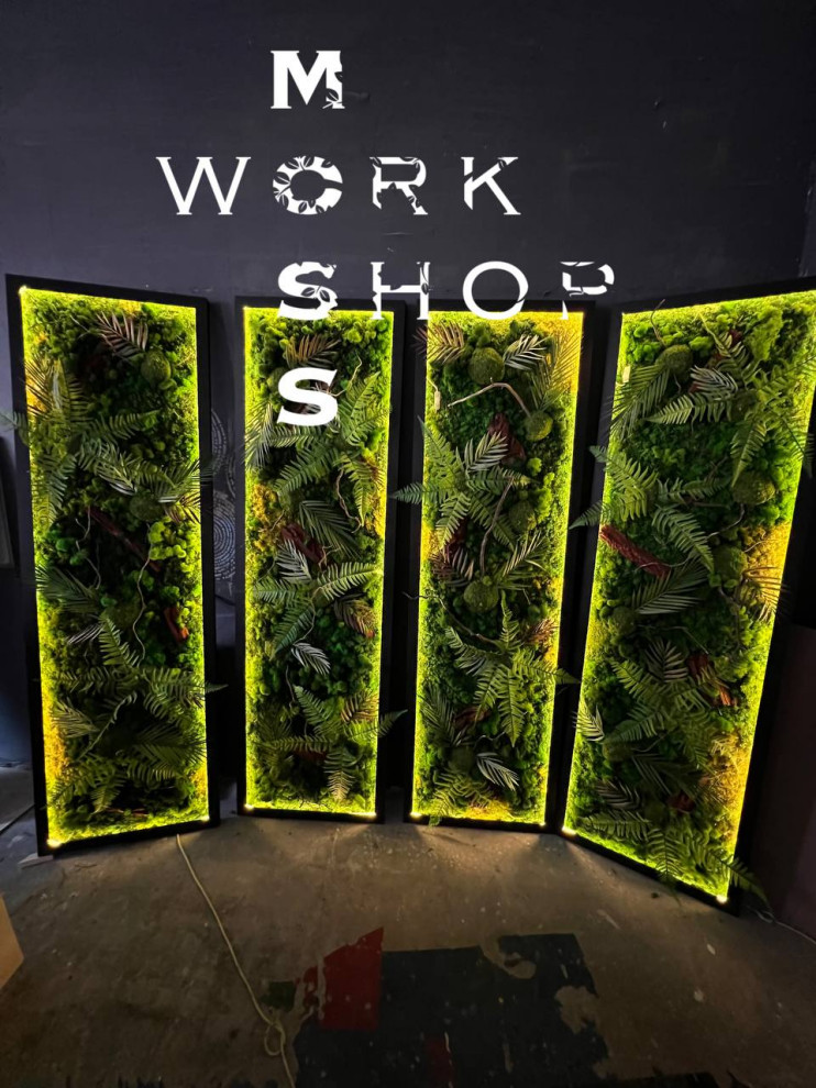 Панно из стабилизированного мха