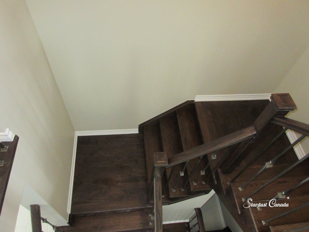 Transitional home design photo in Toronto