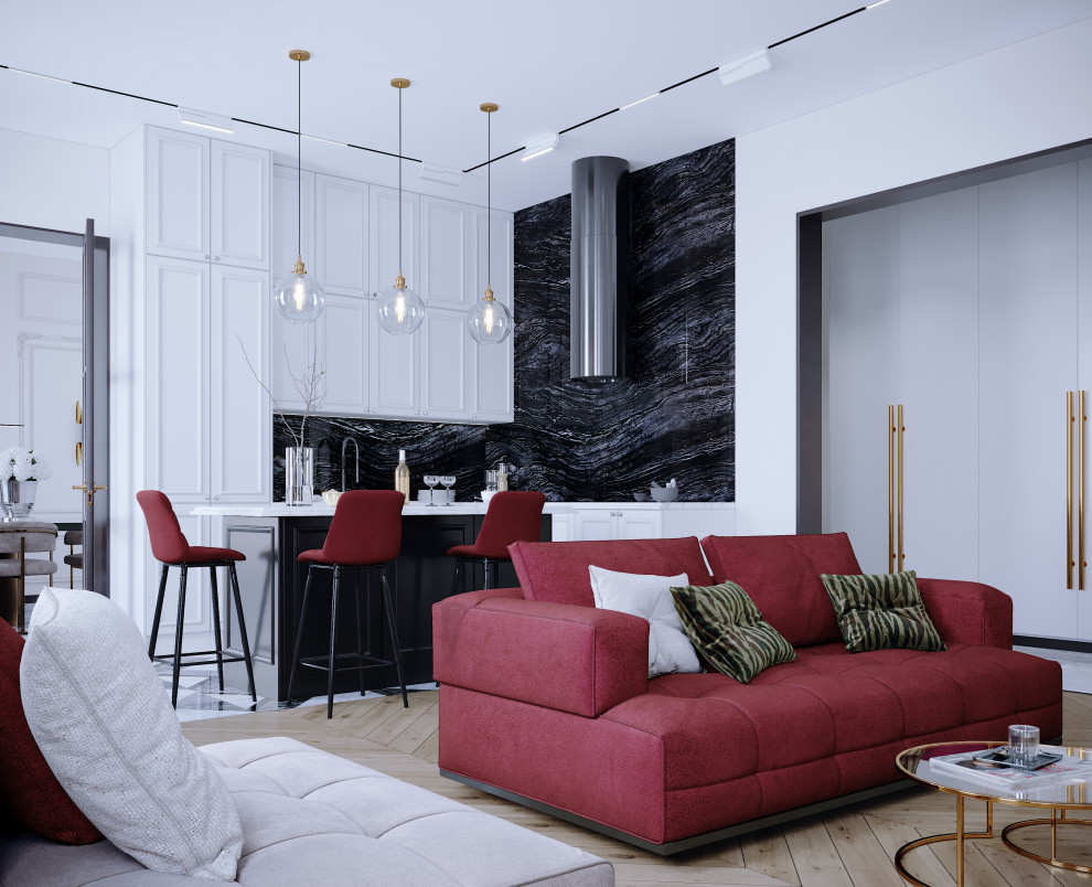 Дизайн-проект частной квартиры ЖК Династия.