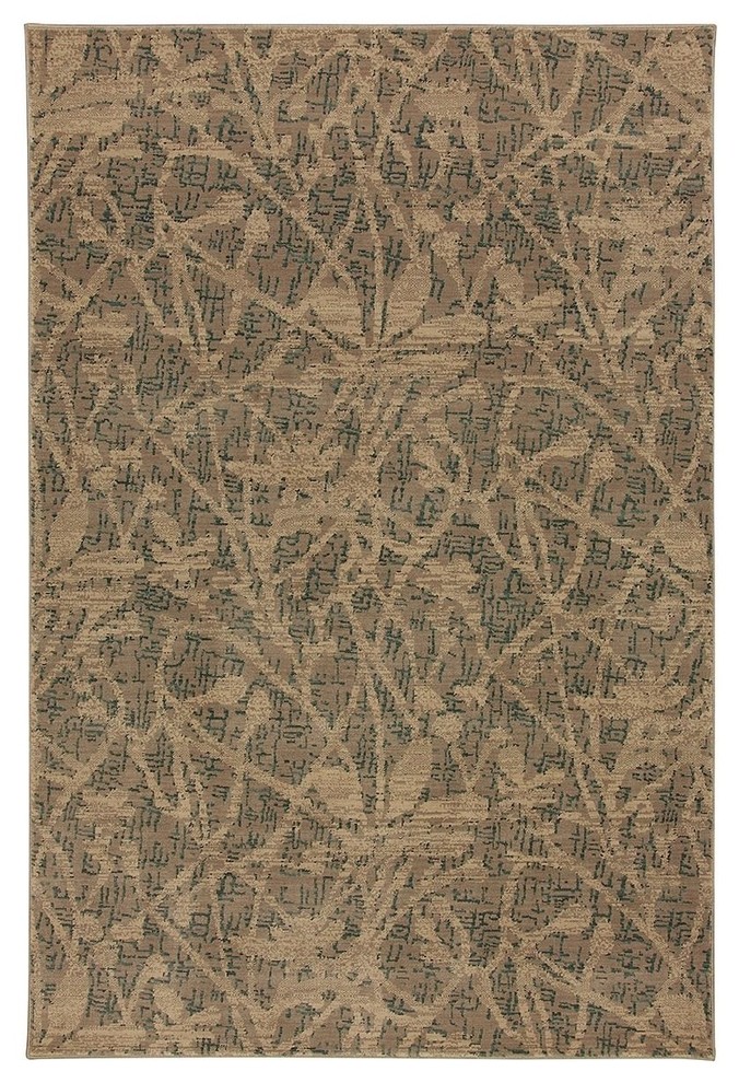 Carmel Area Rug, Taupe-Beige, Hallway Runner 2'4"x8'3"