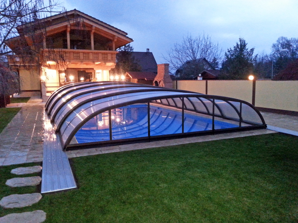 Retractable Pool Enclosures - Low Design Models - Other - by Pool & Spa ...