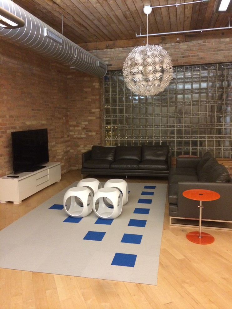 Office with Carpet Tile